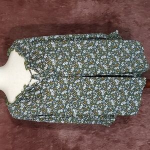 Max Studio Floral Blouse